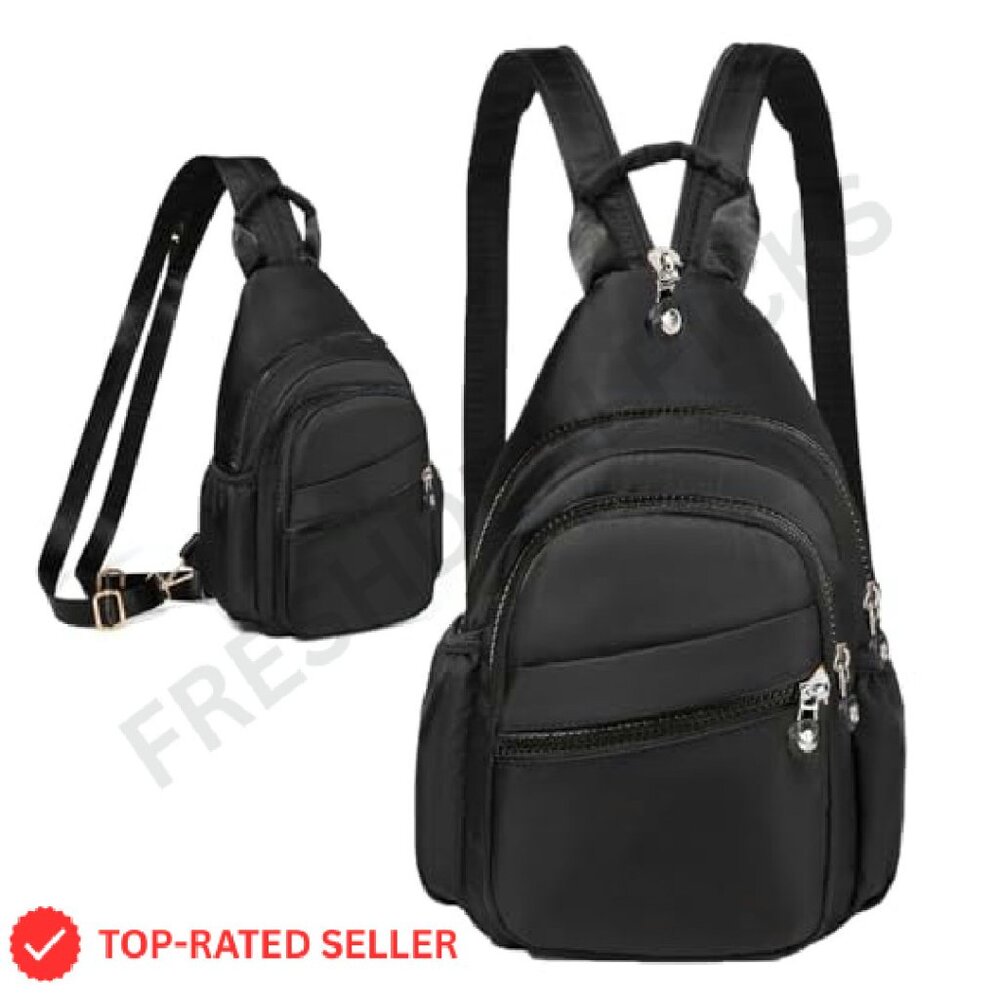 Mini Sling Backpack Convertible Daypack Water Res… - image 2